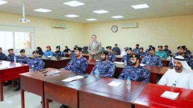 مركز تدريب شرطة رأس الخيمة ينظم 48 دورة متخصصة خلال 2025