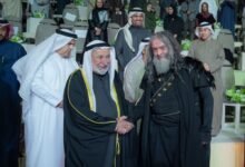 حاكم الشارقة يشهد العرض الأول للملحمة المسرحية "الزير سالم" على مسرح المجاز