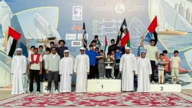 "العديد 30" بطلاً لسباق العالية للبوانيش الشراعية في مهرجان أبوظبي البحري