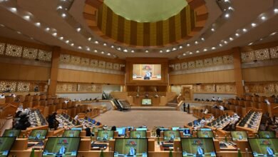"الوطني الاتحادي" يعقد جلسته الثالثة 7 يناير
