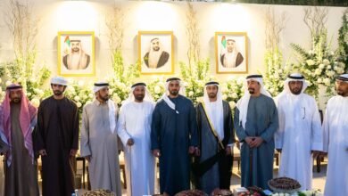 سيف بن زايد يحضر أفراح المزروعي