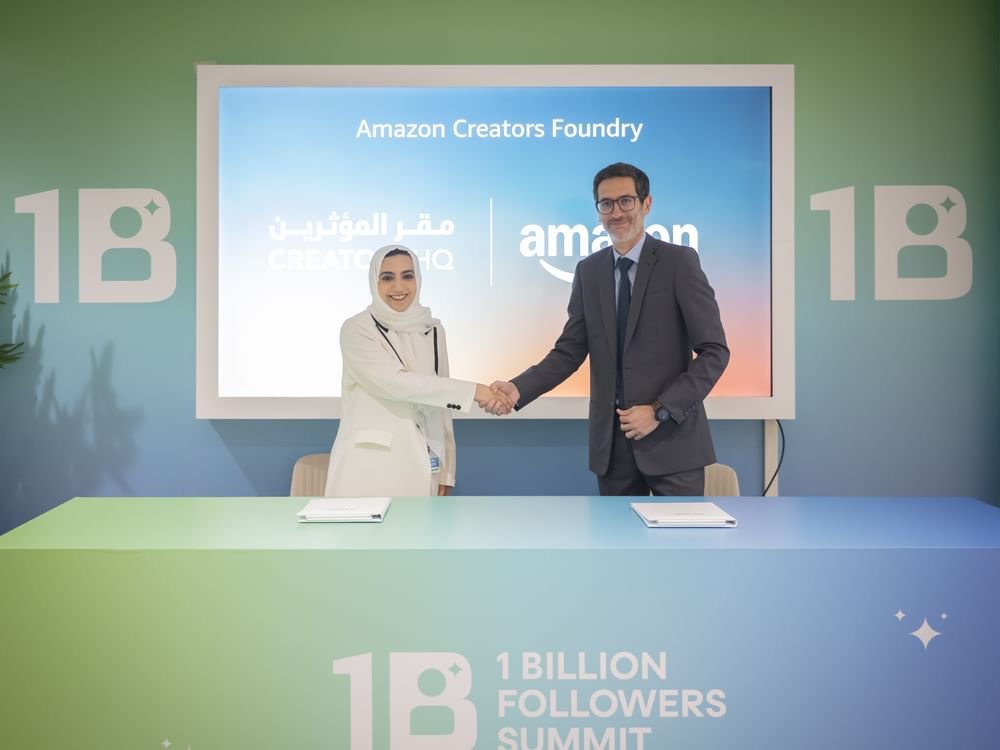 مقر المؤثرين و Amazon يعلنان عن "حاضنة أمازون لصناع المحتوى" لتمكينهم من إطلاق منتجاتهم الخاصة وتوسيع نطاقها 1 مقر المؤثرين و Amazon يعلنان عن "حاضنة أمازون لصناع المحتوى" لتمكينهم من إطلاق منتجاتهم الخاصة وتوسيع نطاقها