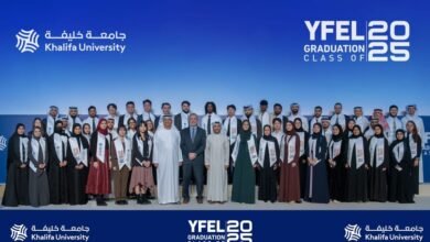 جامعة خليفة تحتفي بخريجي برنامج "القادة الشباب لطاقة المستقبل"