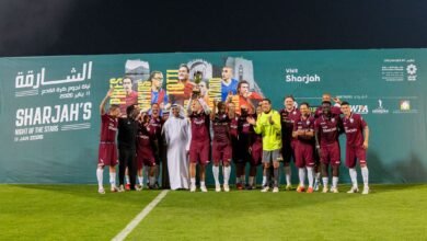 اختتام النسخة الرابعة من "أسبوع نجوم كرة القدم في الشارقة"