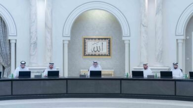 ولي عهد الشارقة يترأس اجتماع المجلس التنفيذي