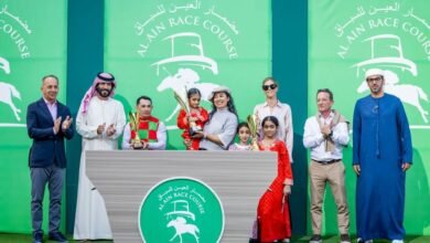 "العين للفروسية" يتوج أبطال "السباق السادس" للخيول العربية