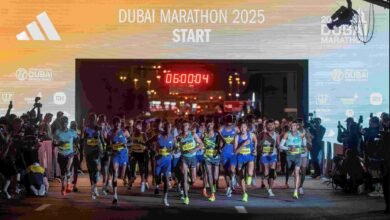 تعديلات على مسار وتوقيتات ماراثون دبي في نسخته الـ25 مع خط نهاية جديد