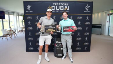 نجما كأس رايدر يستهدفان اللقب الأول في "هيرو دبي ديزرت كلاسيك"