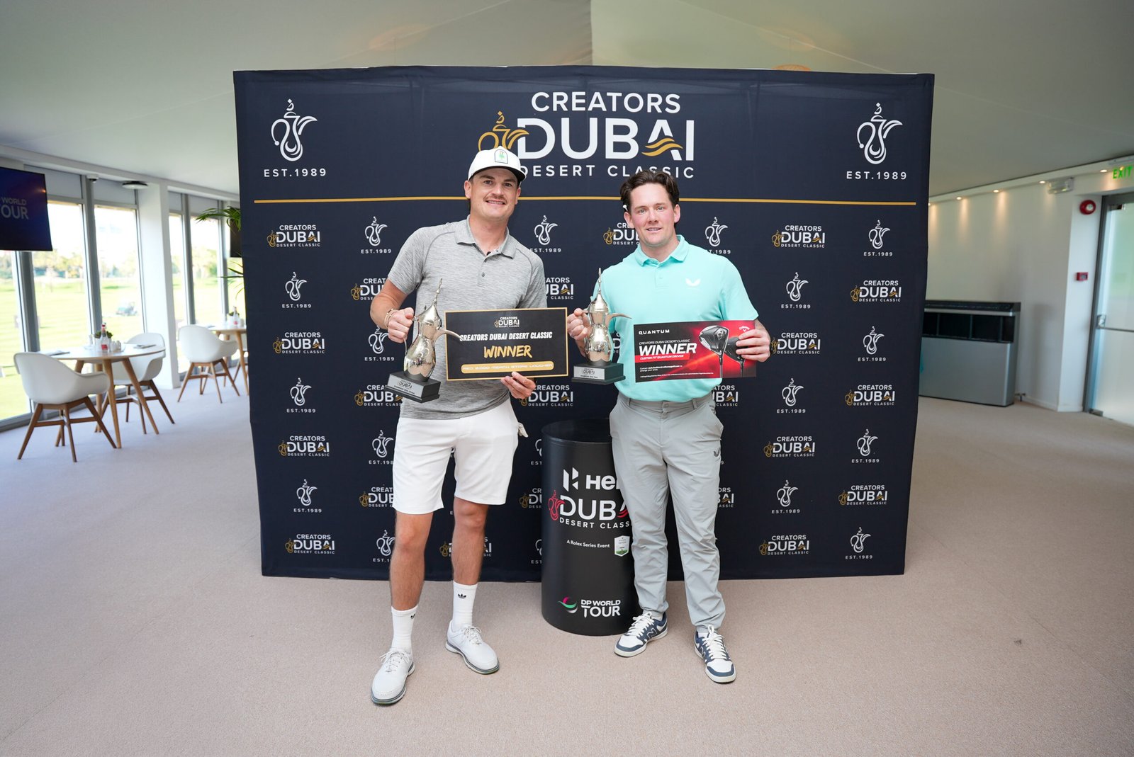 نجما كأس رايدر يستهدفان اللقب الأول في "هيرو دبي ديزرت كلاسيك" 1 نجما كأس رايدر يستهدفان اللقب الأول في "هيرو دبي ديزرت كلاسيك"