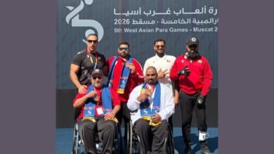 39 ميدالية لـ "منتخب الإمارات" في "غرب آسيا البارالمبية"