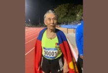 أكبر المشاركين سنا في ألعاب الماسترز "أبوظبي 2026" يحل ثانيا في سباق 100 متر