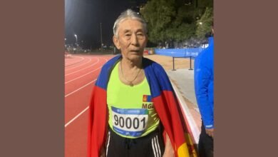 أكبر المشاركين سنا في ألعاب الماسترز "أبوظبي 2026" يحل ثانيا في سباق 100 متر