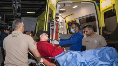 المستشفى الإماراتي العائم في العريش يستقبل 10 حالات جديدة من غزة