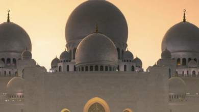 جامع الشيخ زايد الكبير .. أجواء روحانية وتجهيزات متكاملة لاستقبال المصلين 3 جامع الشيخ زايد الكبير