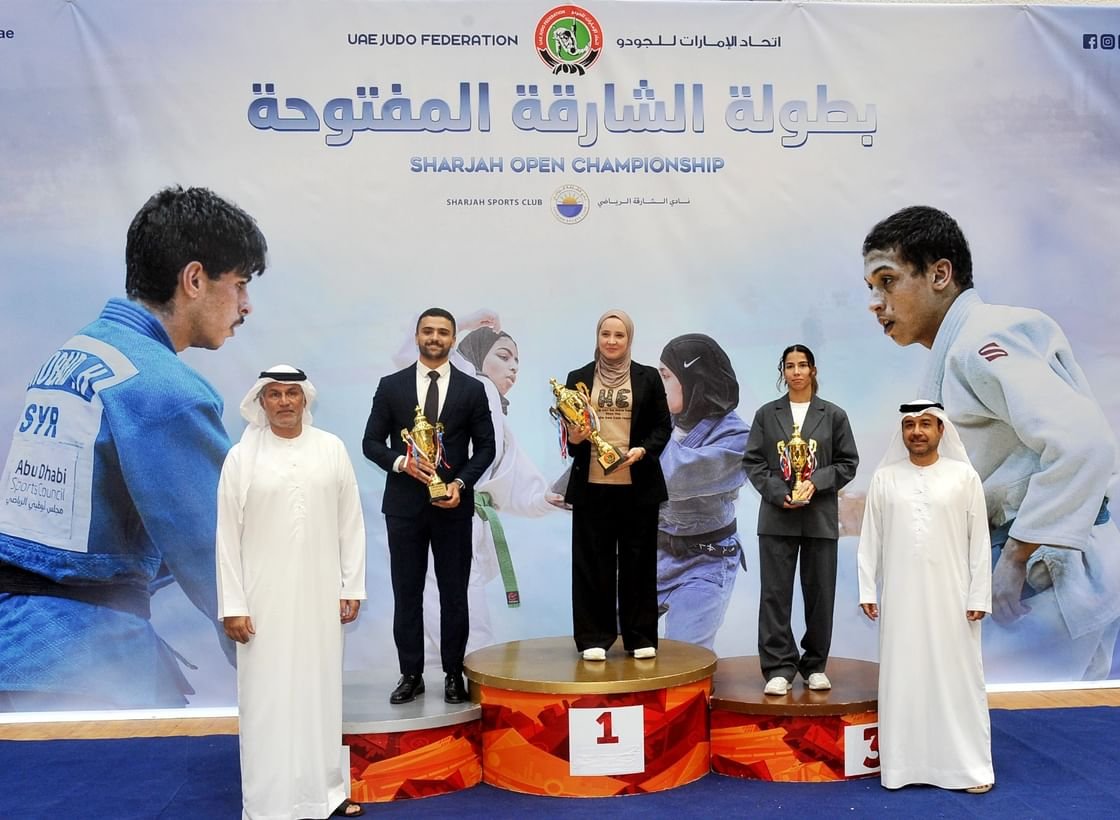 "كلباء لرياضة المرأة" و"الفجيرة للفنون القتالية" يتصدران بطولة الشارقة للجودو 1 "كلباء لرياضة المرأة" و"الفجيرة للفنون القتالية" يتصدران بطولة الشارقة للجودو