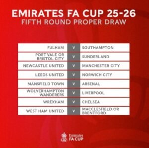 قرعة صعبة لمانشستر سيتي في كأس الاتحاد الإنجليزي