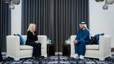 عبدالله بن زايد يلتقي المديرة التنفيذية لـ"اليونيسف" على هامش القمة العالمية للحكومات