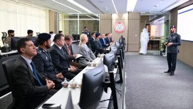 شرطة أبوظبي تطّلع وفدًا روسيًا على الأنظمة الأمنية المتطورة