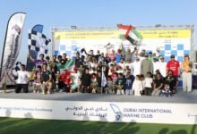 لاعبو الإمارات يتصدرون الجولة الثانية من سباق دبي للدراجات المائية