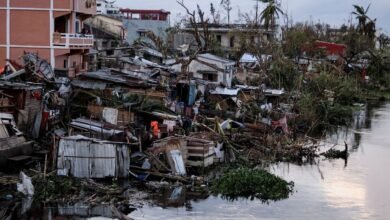 مصرع أربعة أشخاص جراء إعصار "غيزاني" في موزمبيق