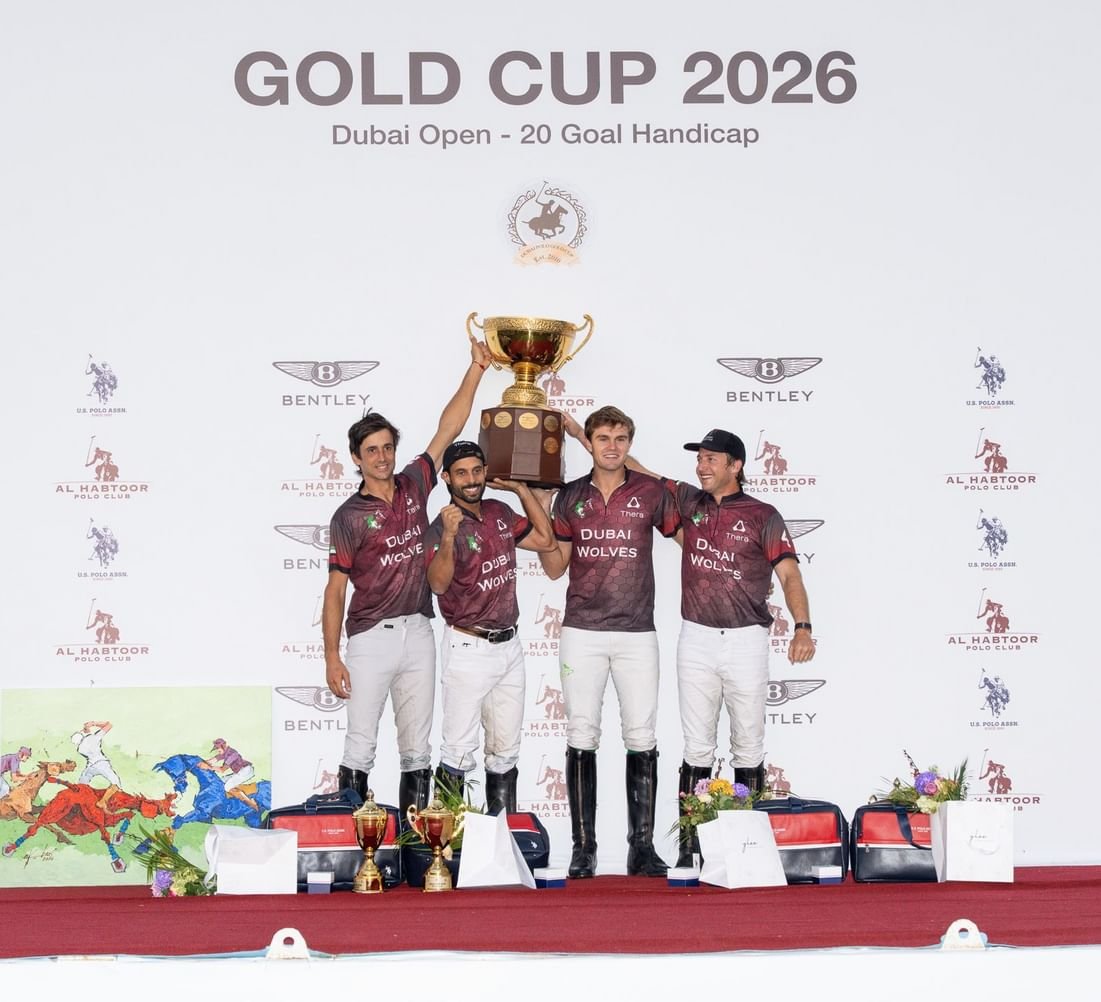 "ذئاب دبي" يتوج بطلاً لكأس دبي الذهبية للبولو 2026 1 "ذئاب دبي" يتوج بطلاً لكأس دبي الذهبية للبولو 2026