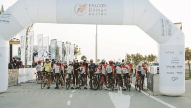 أبوظبي للدراجات الهوائية ينظم السباق الختامي لسلسلة "فالكون ضمان" مارس المقبل
