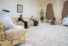 حاكم الشارقة يستقبل مدير عام اليونسكو