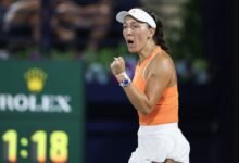 الأمريكية بيغولا تتوج بلقب بطولة سوق دبي الحرة للتنس للسيدات