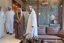 حاكم الشارقة يفتتح سوق فِلي التراثي