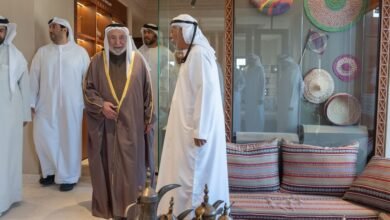 حاكم الشارقة يفتتح سوق فِلي التراثي