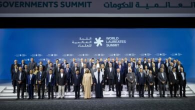 رئيس الدولة ومحمد بن راشد يفتتحان القمة العالمية للعلماء..أكبر تجمع عالمي للحائزين على جائزة نوبل وغيرها من الجوائز العلمية المرموقة