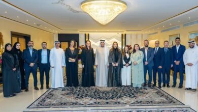 سعود بن صقر يستقبل المهنئين بشهر رمضان المبارك على مأدبة إفطار