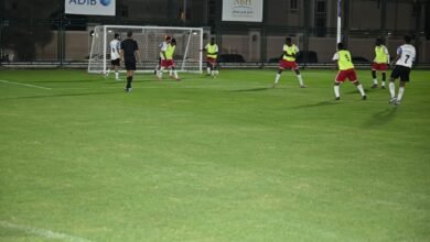 أجواء تنافسية في بطولة المؤسسات لكرة القدم ضمن "تحدي حفيت" الرياضي 2 أجواء تنافسية في بطولة المؤسسات لكرة القدم ضمن "تحدي حفيت" الرياضي