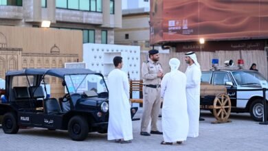 شرطة الشارقة تستعرض إرثها التاريخي أمام زوار"أيام الشارقة التراثية"