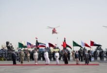 وسط حضور رسمي .. سيف بن زايد يشهد ختام تمرين "أمن الخليج العربي 4"