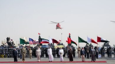 وسط حضور رسمي .. سيف بن زايد يشهد ختام تمرين "أمن الخليج العربي 4"