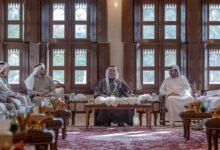 حاكم الشارقة يفتتح مجلس الذيد الأدبي