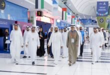 محمد بن راشد يشهد جانباً من منافسات "ألعاب الماسترز أبوظبي 2026"