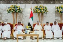 سعود بن صقر يستقبل وزيري الثقافة والتجارة الخارجية وجموع المهنئين بشهر رمضان المبارك