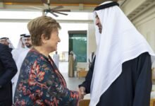 رئيس الدولة يستقبل مديرة صندوق النقد الدولي