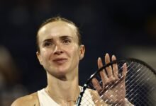 الأوكرانية سفيتولينا والأمريكية بيغولا تتأهلان لنهائي بطولة دبي لتنس السيدات