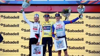 "الإمارات للدراجات" يتألق في فالنسيا وعُمان / ألميدا وصيفا ومولانو ينتزع الفوز الأول