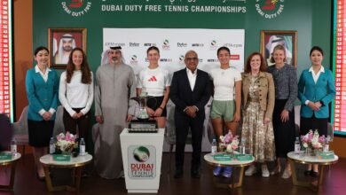 قرعة "سوق دبي الحرة للتنس" تمنح المصنفات الـ8 إعفاءً من الدور الأول 2 قرعة "سوق دبي الحرة للتنس" تمنح المصنفات الـ8 إعفاءً من الدور الأول