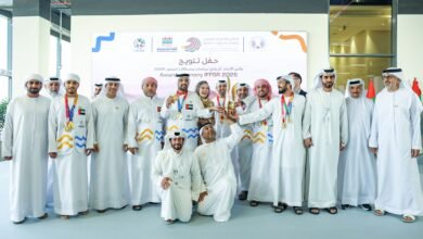 فريق اتحاد الإمارات للصقور يتوج بلقب كأس الاتحاد الدولي للعام الثاني على التوالي محققا ثلاثة أرقام عالمية