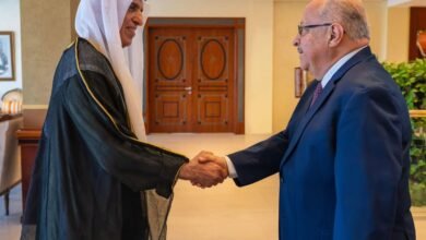 حاكم رأس الخيمة يستقبل وزير خارجية جمهورية غواتيمالا