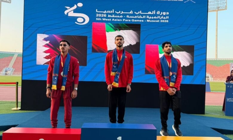 منتخب الإمارات يتوج بـ14ميدالية في افتتاح "ألعاب غرب آسيا البارالمبية"