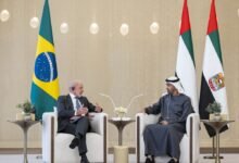 رئيس الدولة والرئيس البرازيلي يبحثان تعزيز التعاون في إطار الشراكة الإستراتيجية بين البلدين