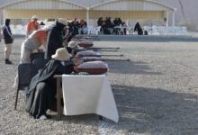 فريق الشارقة بطل مسابقة السكتون صحون فئة السيدات ضمن "بطولة الرماية"