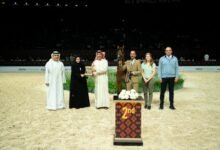 منافسات قوية في ثاني أيام "تايتل شو" أبوظبي لجمال الخيل العربية