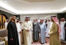 ولي عهد رأس الخيمة يزور منطقة الحويلات